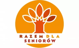 na zdjęciu widzimy logo konkursu Razem dla seniorów.